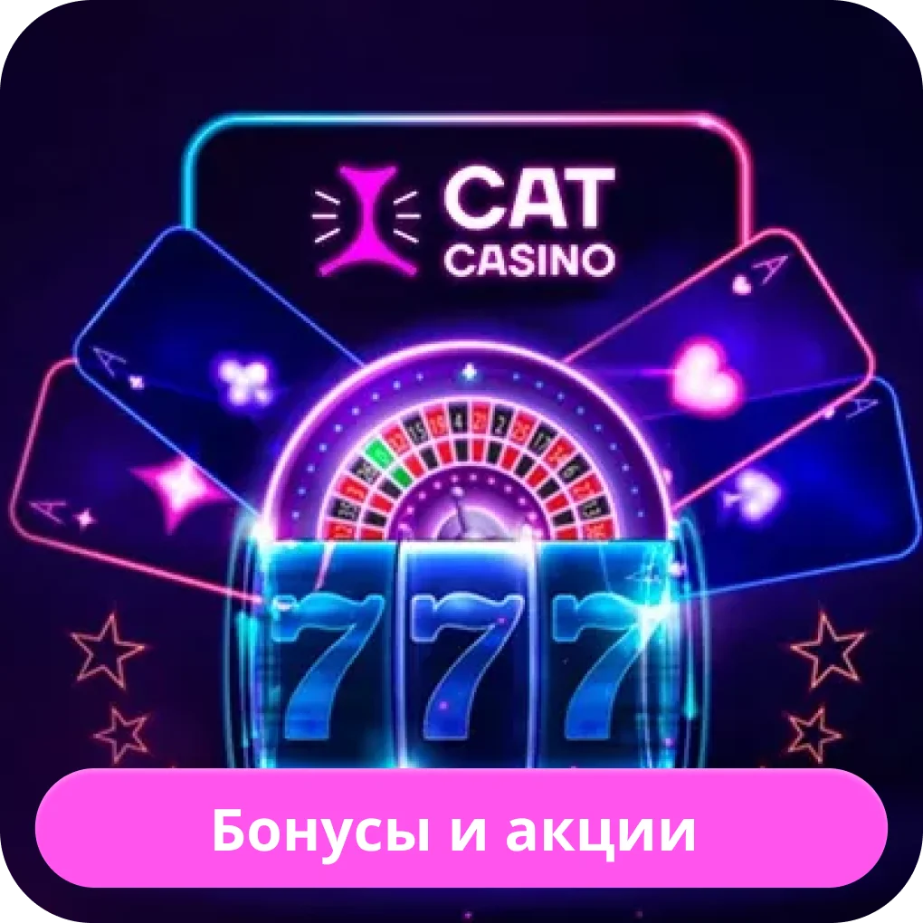 Кэт Казино бонусы Cat Casino бонусы